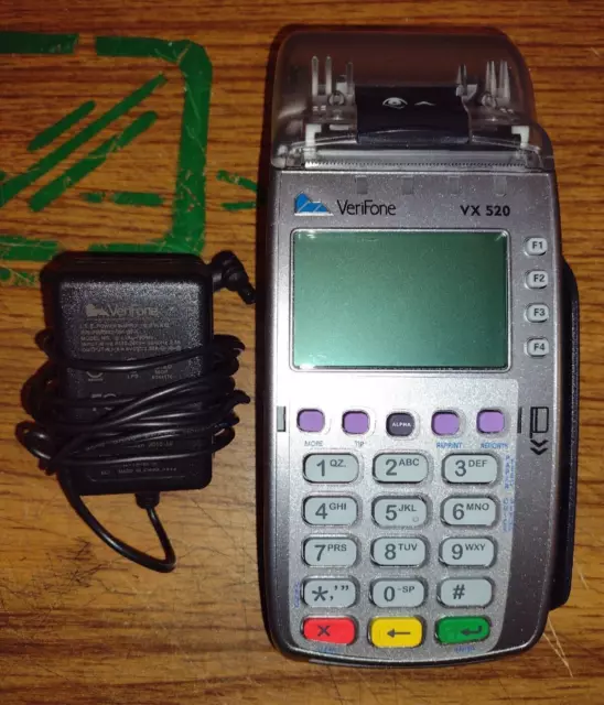 VeriFone Credit Card Machine Terminal - VX520 - M252-653-A3-NAA-3          -15