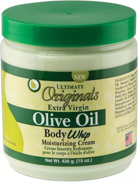 Ultimate Originals Extra Virgin Olive Oil Body Whip Moisturizing Cream