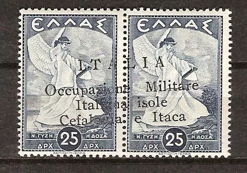 IONIAN ISLANDS-ITALIAN OCCUPATION GREECE # N-16 Mint