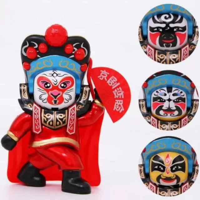 Chinese Face Changing Doll Traditional Opera Mask Dolls Child Toys Souvenir Gift