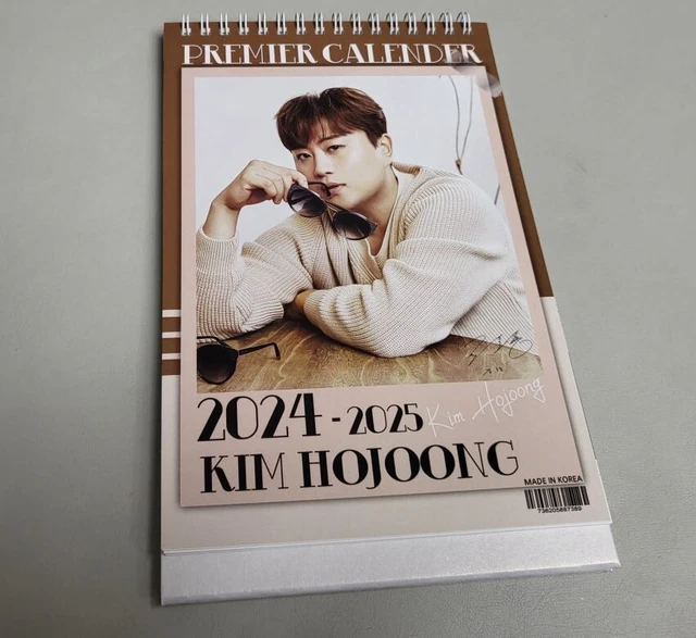 KIM HO JOONG HoJoong Photo Desk Calendar 2025 2025 Calender Sticker