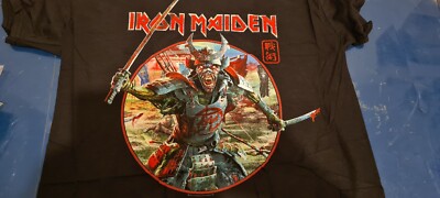 Iron Maiden - Senjutsu Samurai Graphic White T-Shirt
