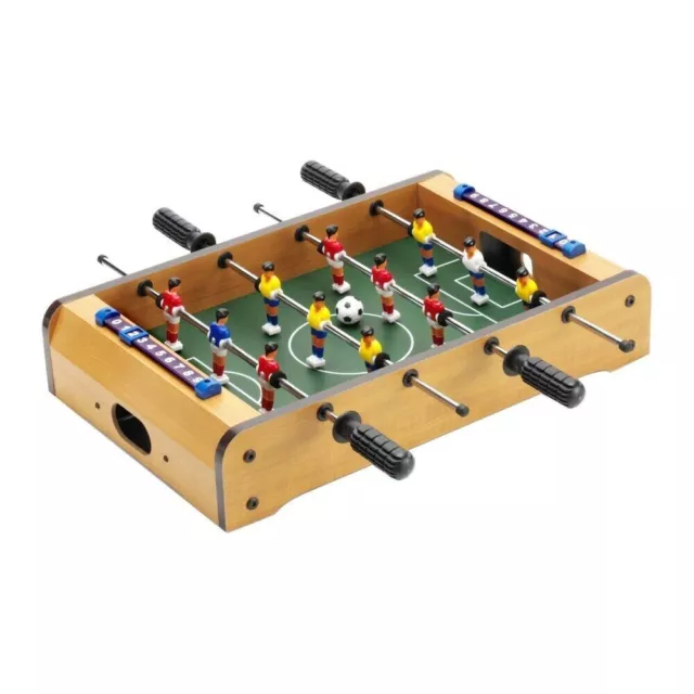 Biliardino Da Tavolo Calcio Balilla Calcetto Portatile 4 Stecche Per Bambini