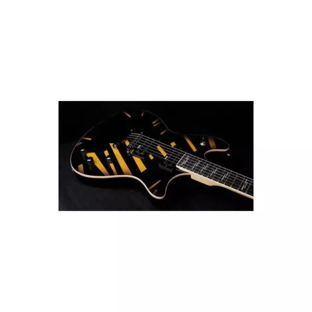 Electric Guitar, Limited Edition Schecter Tempester, Black/Yellow 3