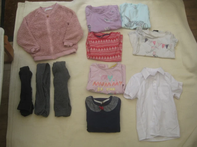 Pacchetto misto di vestiti per ragazza x 11 articoli - età 4-5 anni successivo