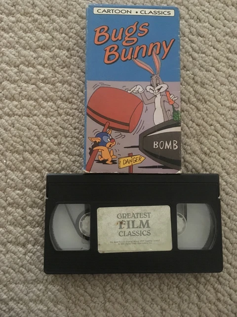 BANDE VHS BUGS Bunny Cartoon Classics EUR 6,43 - PicClick FR
