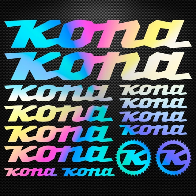 Kona Kit8 Sticker Calcomania Para Cuadro De Bicicleta Mtb