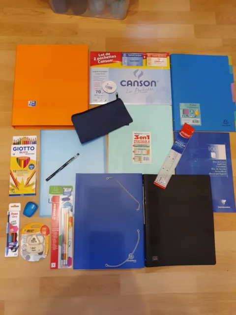 Lot Fournitures Scolaires