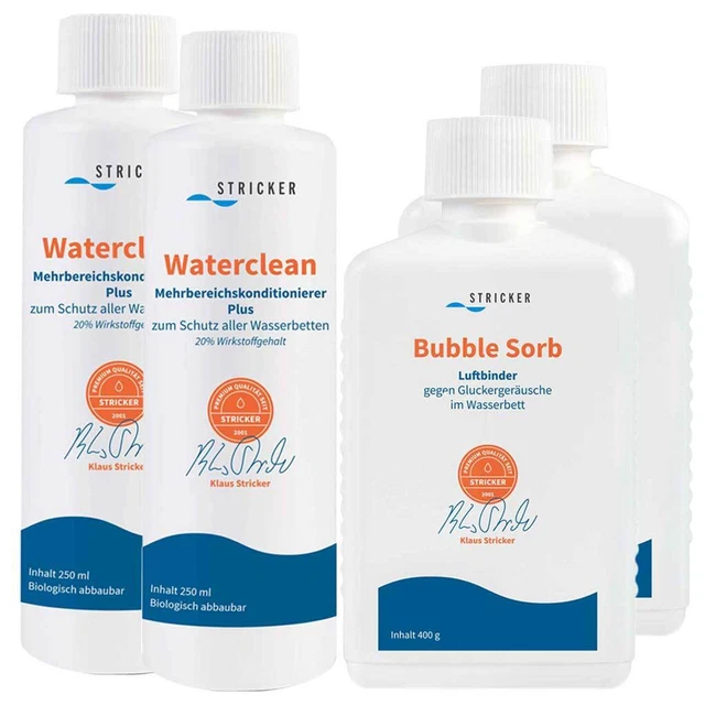 Balsamo letto ad acqua waterclean maglieria condizionatore legante aria bolbblesorb