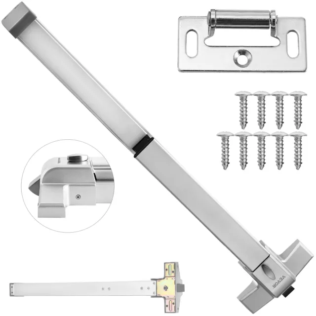 VEVOR Serrure Antipanique Barre de Poussée d'Incendie 71-90 cm Porte de Sortie