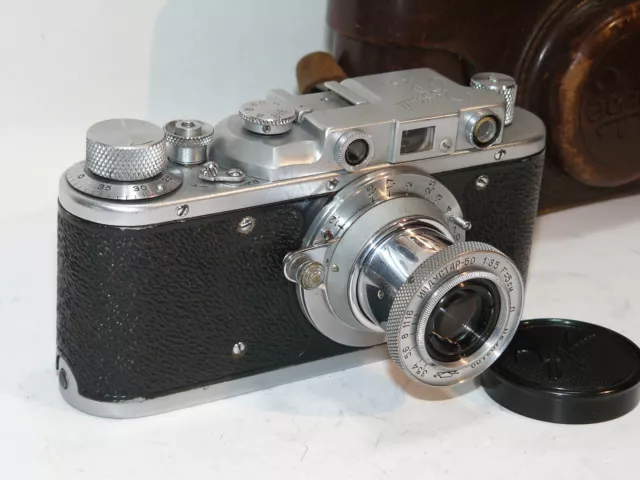 Zorki 1 35mm Messsucherkamera rangfinder camera Industar-50 1: 3,5 F=5 cm tested