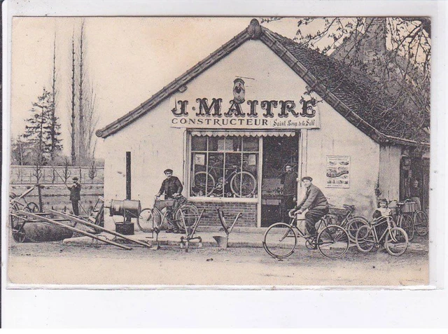 Vélo Ancien De Marque Lucien Toussaint – Constructeur à Saint-Dié Des Vosges – Type Baratte