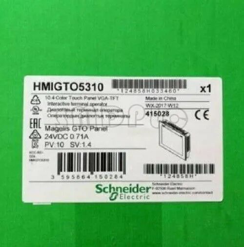 Schneider HMIGTO5310 Touch Screen Panel VGA 10.4-inch TFT LCD Screen 24V New GN