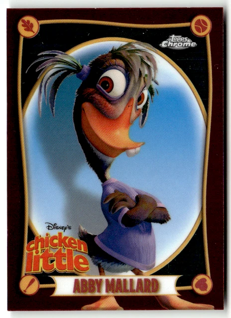 Topps Chicken TOPPS DISNEY CHROME 2025 No. CL-2 Abby Mallard Chicken Little £3.18 ...