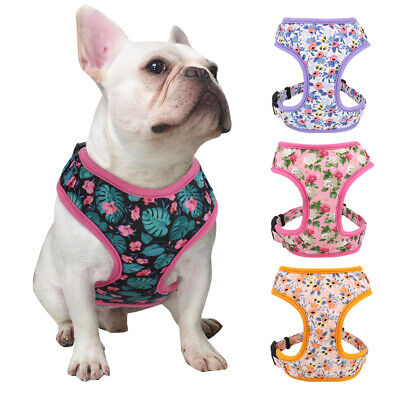 Dog Harness for Large Dogs Soft Air Mesh Breathable French Bulldog Labrador Vest