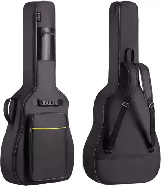 Gigbag E-Gitarre, wetterfeste Gitarrentasche für Gitarre, Bag mit zusätzlic DE