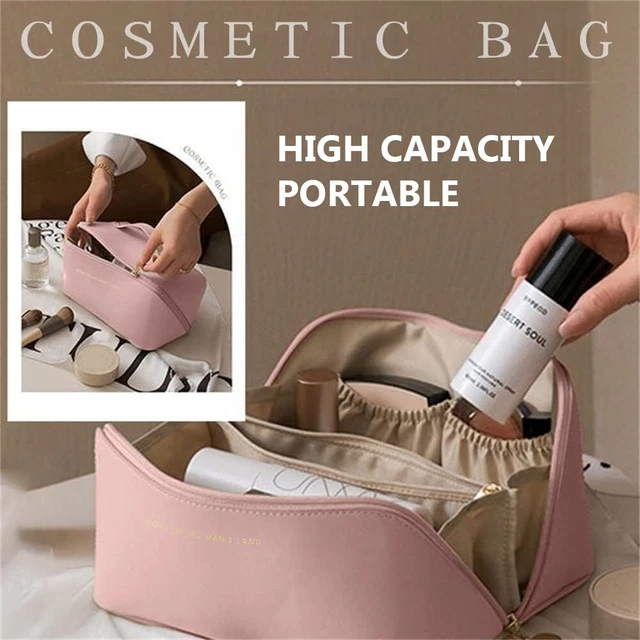 Travel Cosmetic Bag Large Capacity Multifunction Travel Cosmetic Bag Women Toile
