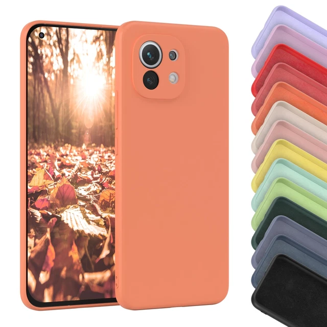 EAZY CASE für Xiaomi Mi 11 5G Schutzhülle Silikon TPU Bumper Back Cover Matt