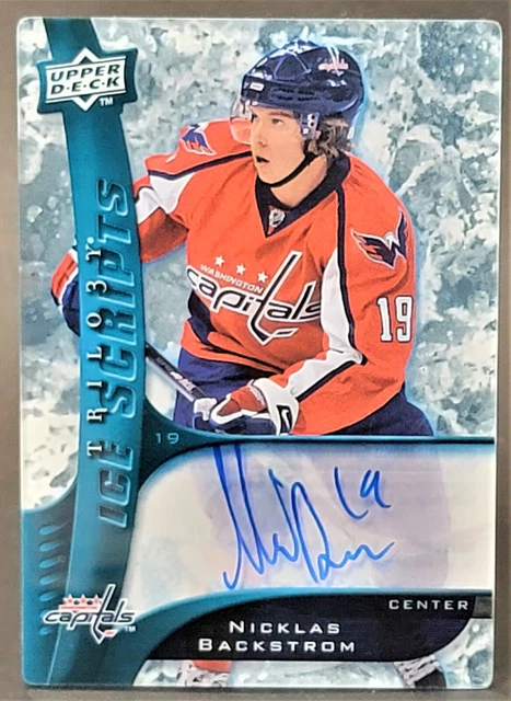 2009-10 Upper Deck Trilogy Ice Scripts #IS-NB Nicklas Backstrom