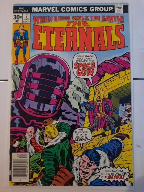 The Eternals #7 (1977) 1st app. of The One Above All High Grade NM- 9.2
