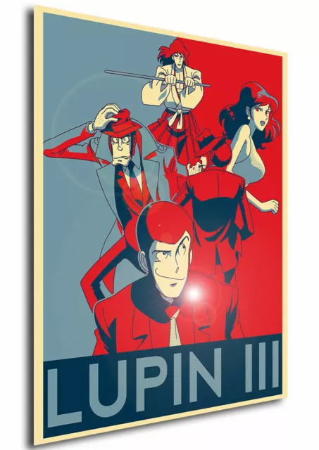 Poster Propaganda - Lupin III - Characters