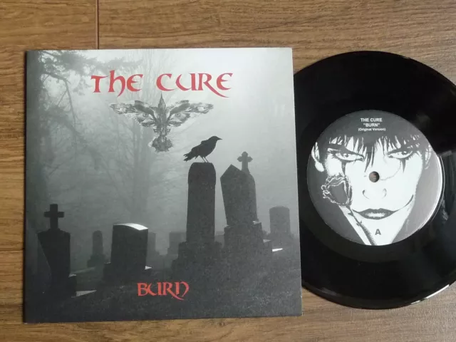 The Cure - Burn     Rare   2022 Uk 7"  - Only 300 Copies        Goth  Punk