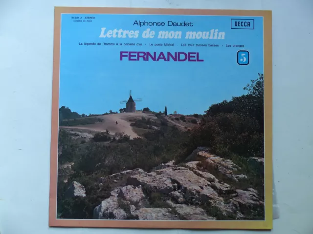 DAUDET Lettres de mon moulin 5 homme a la cervelle d or .. 115021 FERNANDEL