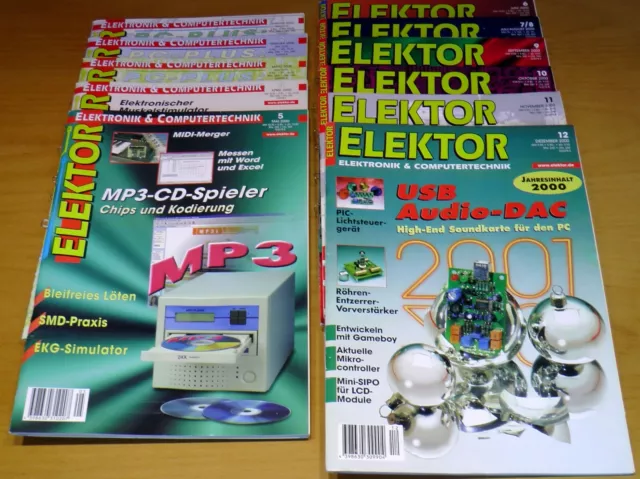Elektor Zeitschrift kompletter Jahrgang 1998 (11 Hefte)