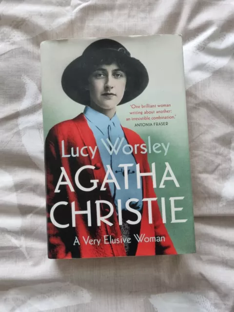 Agatha Christie by Lucy Worsley (2022, Hardcover) Signed