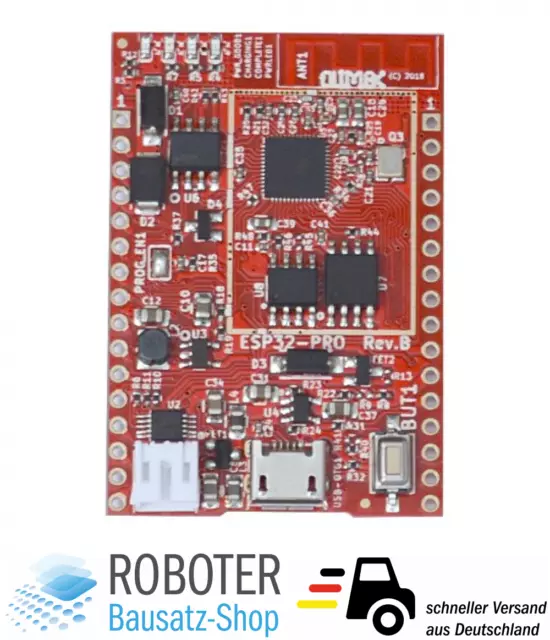 Olimex ESP32-PRO Entwicklungsboard Development Board Arduino Kompatibel