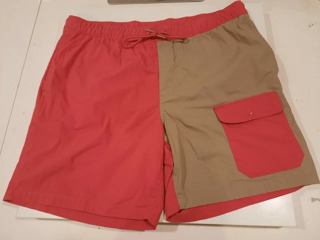 Mens The North Face Drawstring Swim Swimming Trunk Beach Camp Shorts Size XL EUC