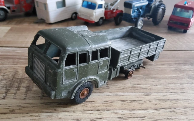 Camion Solido Berliet Stradair D'époque – Miniature En Tôle, Boîte D'origine (type Dinky Toys)
