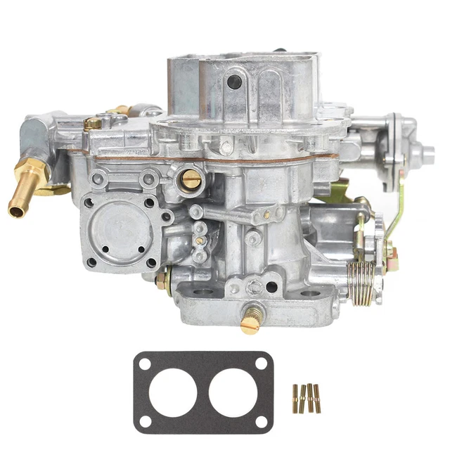 Turitrade Universal 38x38 2-Barrel Carburetor - Fits Weber 38 DGEV For Fiat, Renault, Ford, VW, Toyota - View #2