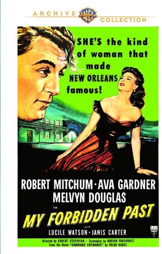 DVD My Forbidden Past (1951) NEW Robert Mitchum, Ava Gardner