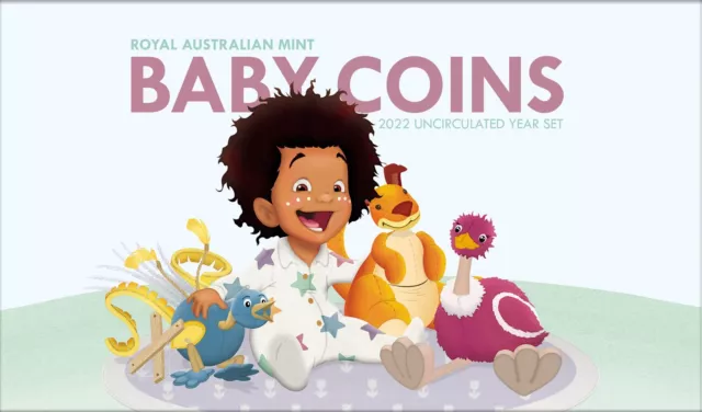 2022 Australia Uncirculated Six Coin Baby Mint Year Set