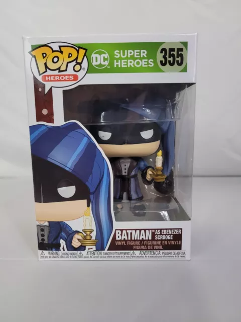 Funko Pop! DC Super Heroes Batman as Ebenezer Scrooge #355 Vinyl Figure In Box