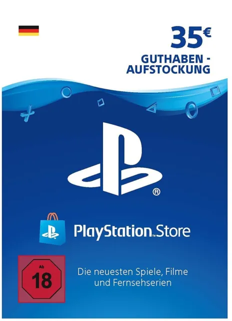 PlayStation Network Card 35 EUR Deutschland PSN Code Email