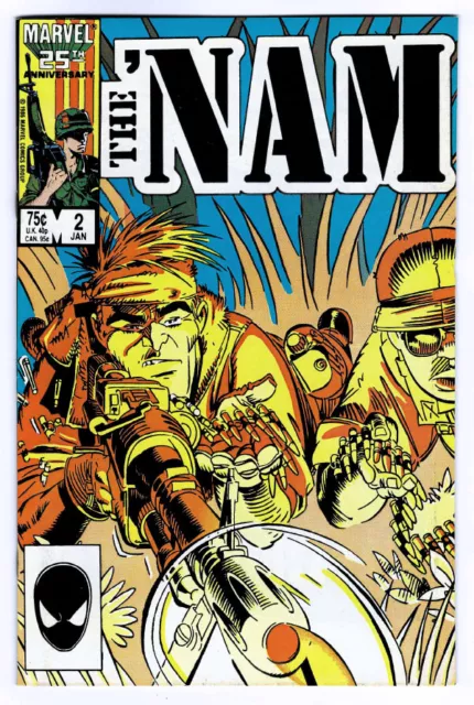 THE 'NAM #2 in NM- conditrion a 1987 Marvel war comic