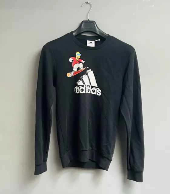 Adidas x The Simpsons Sweatshirt Snowboarding Homer Extra Small Free Delivery