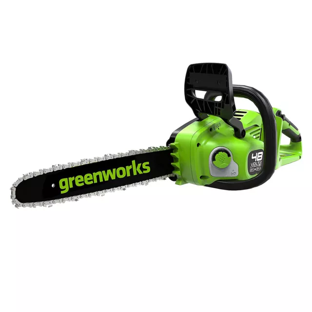 48V Akku Kettensäge 35cm 2x24V Greenworks GD24X2CS36 ohne Batterie & Ladegerät