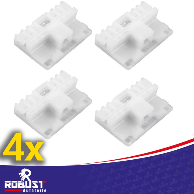 4X Fensterheber Reparatursatz Mitnehmer Clip Vorne Für Audi A3 A6 8L3837461