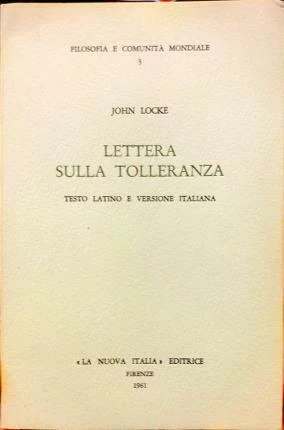 Lettera sulla tolleranza locke testo
