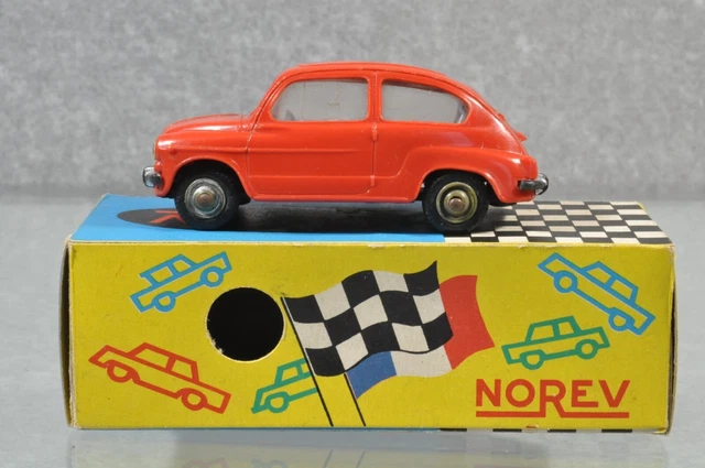 Pare-chocs Avant Norev 1/43 Pour Fiat 600 - Modélisme, Plastique, Occasion Assez Bien