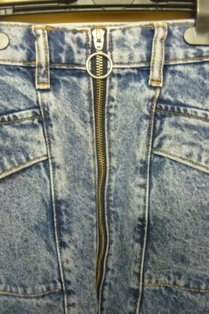 Jeans Mini-Rock~Bershka Denim~ high waist ~ Gr. 32 2