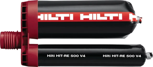 HILTI HIT-RE 500 V4 EPOXY ANCHOR Epoxy adh RE 500-V4 500ml INJECTABLE EPOXY