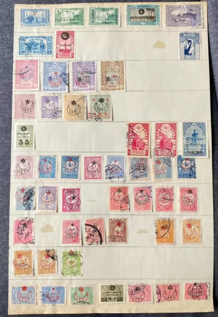 Türkei Briefmarken Sammlung, GUT, Turkey stamp collection, GOOD