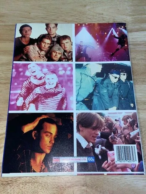 Empty  Panini  Take That The 94 Tour official sticker Album   Rare Vintage 2