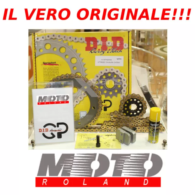 Kit Trasmissione Catena Originale Did Racing Gp Yamaha R1 1000 98-16 520 Erv7