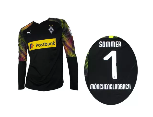 Yann Sommer Borussia Mönchengladbach Torwart Trikot Puma Player Issue Jersey M