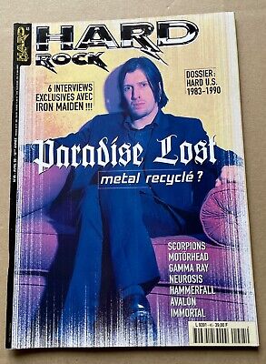 Hard Rock 1999 45 PARADISE LOST HAMMERFALL IRON MAIDEN AVALON GAMMA RAY LYCOSIA 